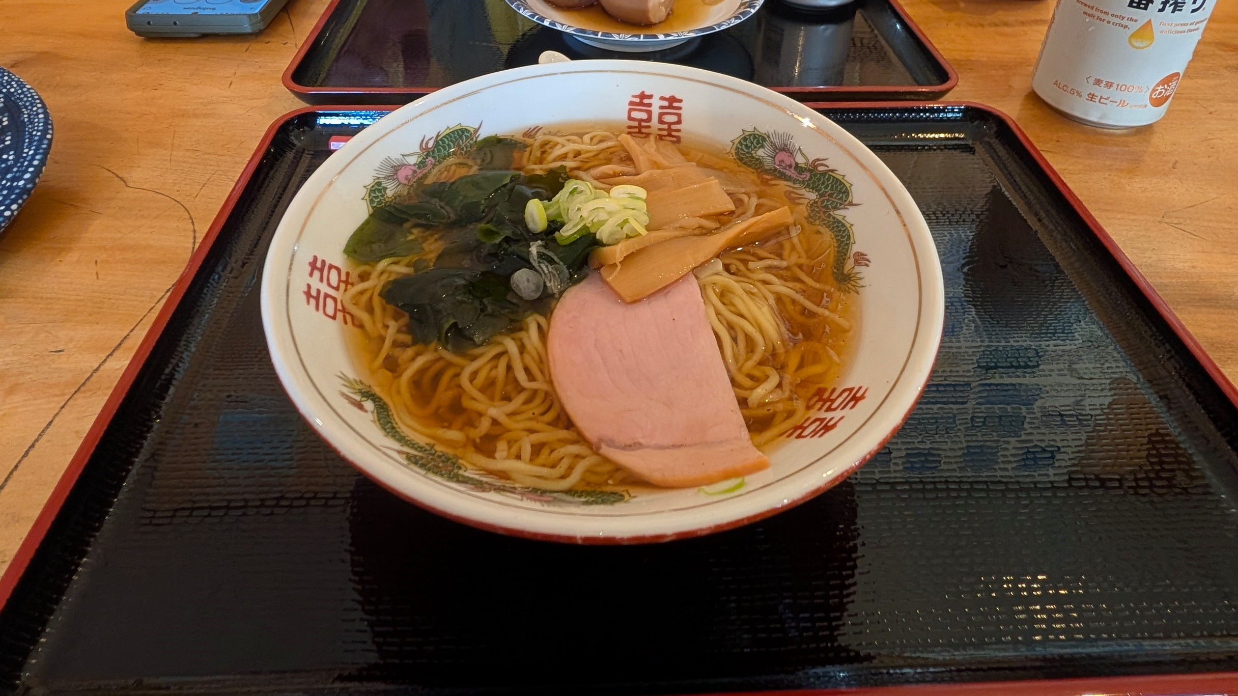 桧枝岐小屋のラーメン